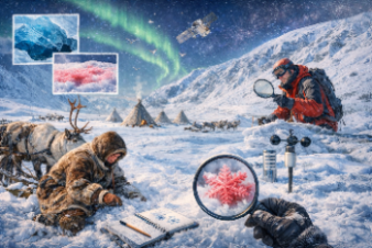 Что такое поющие, арбузные и кающиеся снега, или Как учёные и оленеводы читают зимний ландшафт