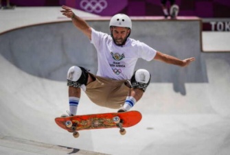 Безработный скейтбордист выступил на Олимпиаде